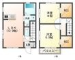 アプリコットAの間取図
