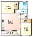 多賀台ヒルズマンションCの間取図