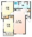 グロリエッタ3の間取図
