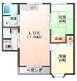 ライズ田名部の間取図