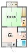 フローレスの間取図