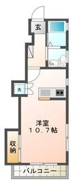 カーサ・ディオBの間取図