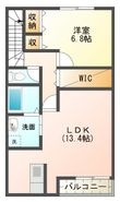 エムズファーストの間取図