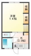 コーポ８８の間取図