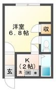 コーポ１４４１の間取図