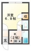 コーポ１４４１の間取図