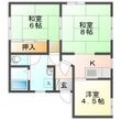 グリーンパーク諏訪の間取図