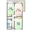ウィングコート下長の間取図
