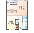 ハイツオウルの間取図