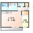 レスア柏崎Ⅰの間取図