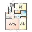 ファーレエストⅠ・Ⅱの間取図