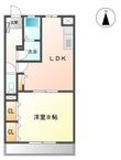 岐阜市茜部野瀬1丁目の間取図