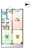 恵ハイツ中の間取図