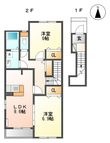 岐阜市琴塚2丁目の間取図