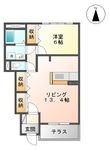 Calm-Wの間取図