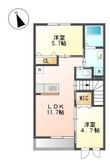 レシェンテⅦの間取図