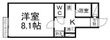 シャンテ多賀城の間取図