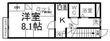 シャンテ多賀城の間取図