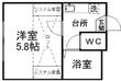 ベルシオン仙台第4の間取図