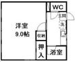 第一桜木コーポの間取図