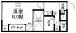 フラットマーブルの間取図