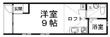 エクセルシャトー泉ケ丘の間取図