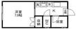 ハイムヒロの間取図