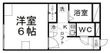 シャンテ芦畔の間取図