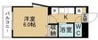 ソレイユ宮城野Iの間取図
