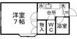 センチュリー旭丘堤の間取図