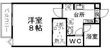 バーシティII号館の間取図