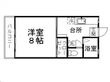 ピースフル泉A棟の間取図