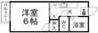 ハイネス青葉A棟の間取図