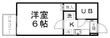 コーポ国井の間取図