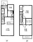 メゾネットＮの間取図