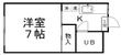 ピースフル国見駅前の間取図