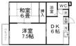 クレセントA棟の間取図