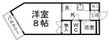 コーポシオンの間取図