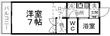 グレイス黒松の間取図