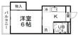 ハイツ欅の間取図