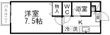 ピースフル黒松の間取図