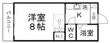 スワンクレストIIの間取図