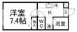 全健ハイム千代田の間取図