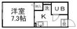 メゾン青葉Ｂの間取図