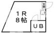 コーポ一高南Ｂの間取図