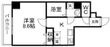 STUDIO原町の間取図