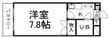 コーポフレンドの間取図