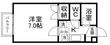 ロッゼリーナの間取図