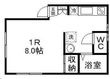 サンフィールドAの間取図