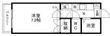 サンケンパレス黒松の間取図